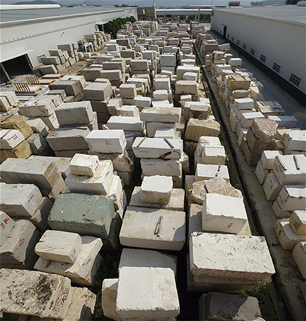 Solid Stone Blocks, Slabs, and Fabrication